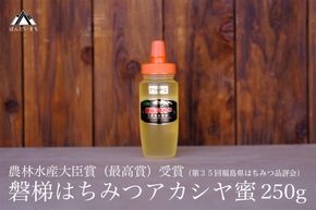 国産純粋はちみつ 天然 農林水産大臣賞 磐梯はちみつ 250g［チューブ］ アカシヤ