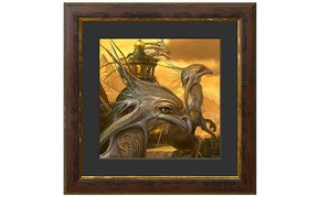 内尾和正 イラスト 『眩界』  絵画 インテリア 