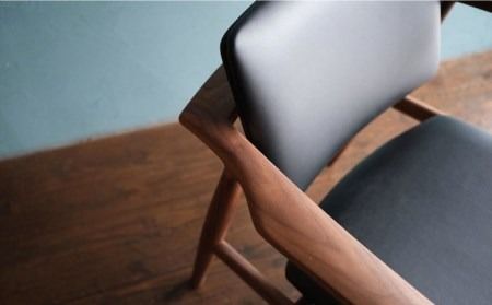 イージー チェア 《糸島》 【贈り物家具 みはたや】オリジナル インテリア ダイニングチェア 椅子 イス 革張り 木工 作家 [ADD011] オリジナル インテリア ダイニングチェア 椅子 イス 革張り 木工 作家