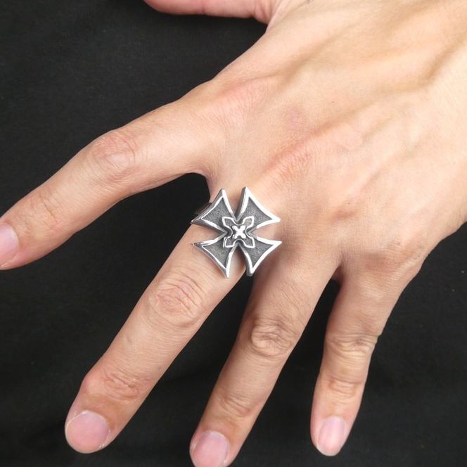 Large iron cross ring