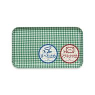 TATSU-CRAFT マグネットトレー SS 21.5cm チェック GR グリーン すべり止め付き ［Tk1051］ 303446_DA90799VC02