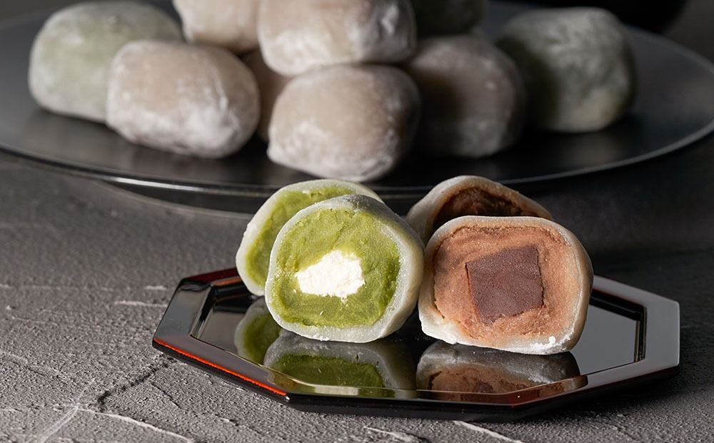 0B1-91 生チョコ大福、抹茶生クリーム大福詰合せ(各3個 / 計6個入)