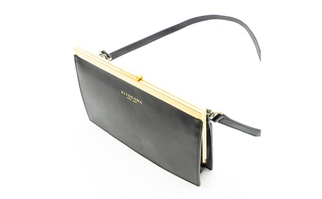 バッグ KIYOKAWA 2way ポシェット AURDEY AUD001 カバン 革 牛革 牛革製 かばん 鞄 ショルダー ファッション 口金 国産 日本製 