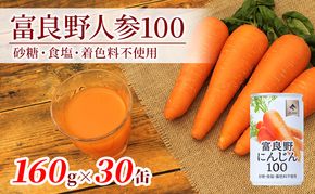 にんじんジュース 北海道 富良野にんじん100 30缶 セット ふらの農業協同組合 ふらの産 にんじん ジュース 野菜ジュース 人参ジュース キャロットジュース 野菜 飲料 缶 ケース買い 箱 買い 1ケース ギフト 備蓄 長期保存 常温 常温保存 