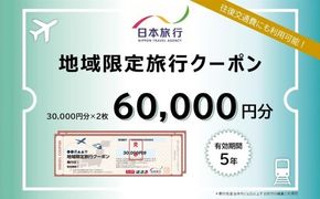 【ふるさと】沖縄県恩納村 地域限定旅行クーポン 60,000円分 日本旅行