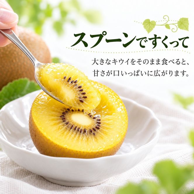 キウイ キウイフルーツ さぬきゴールドキウイ ゴールデンキウイ ゴールドキウイ 香川県産 国産 約3.5kg L～4Lサイズ 16～24玉 大玉 香川県オリジナル品種 追熟 食べごろ 甘い 朝食 デザート フルーツ 果物 くだもの 果実 香川県 東かがわ市 46312064
