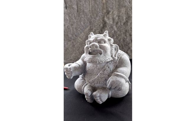 庵治石「鬼っこ」げん爺 372013_GH020