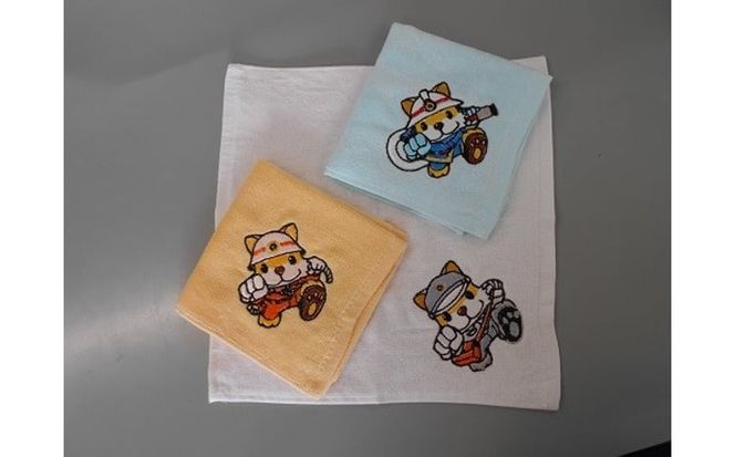 川崎市消防局キャラクター太助のハンカチ・ティッシュケースセット