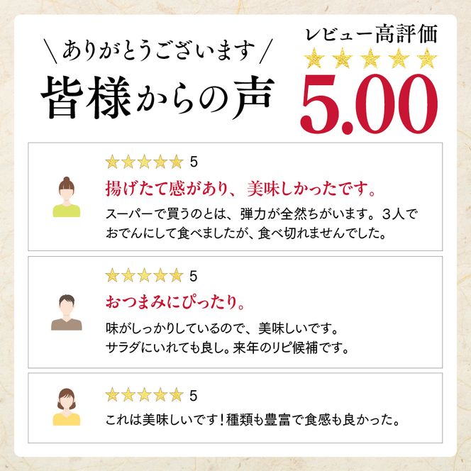 14-80 揚げ立てかまぼこセット