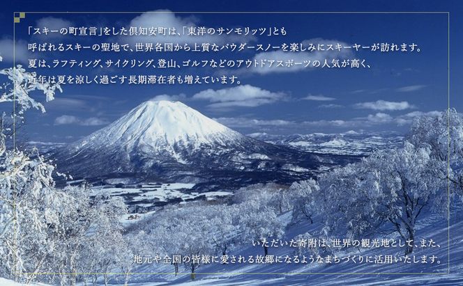 倶知安町 寄附のみの応援受付 50,000円コース（返礼品なし 寄附のみ 50000円）