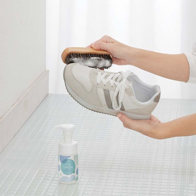shoes SAVONの詰め替え用セット付き 靴用シャンプー 植物由来 詰め替え用パック 日用品 FAA-214