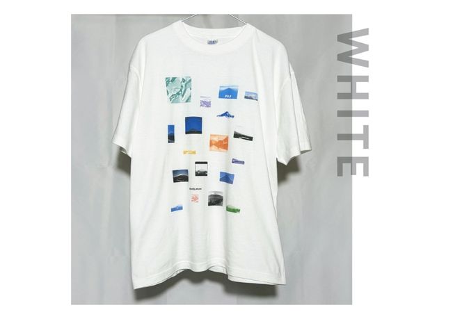 【 選べるカラー / サイズ 】 Tシャツ 半袖 「OvO Fuji Photo Tee」 BLACK WHITE Mサイズ Lサイズ ｔシャツ ファッション 綿100％ 黒 ブラック 白 ホワイト 富士山 ユニセックス 日用品 山梨 富士吉田