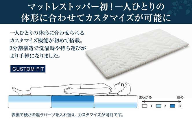 エアウィーヴ マットレストッパー2.0 ダブル 組立 232238_T266