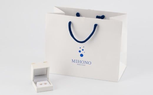 【真珠】【希望の光 ･大人シンプルモダン】5.2mm アコヤ真珠ピアス K18  P-185