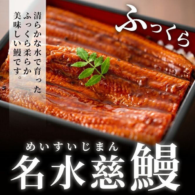 鹿児島県産うなぎ蒲焼 名水慈鰻 6尾＜計840g以上＞ c3-024