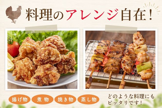 佐賀県ブランド鶏 ありたどり もも肉 1.2kg(300g×4袋)【真空個包装 使いたい分だけ解凍 から揚げ ステーキ 煮物 サラダ ジューシー 歯ごたえ】(H122161)