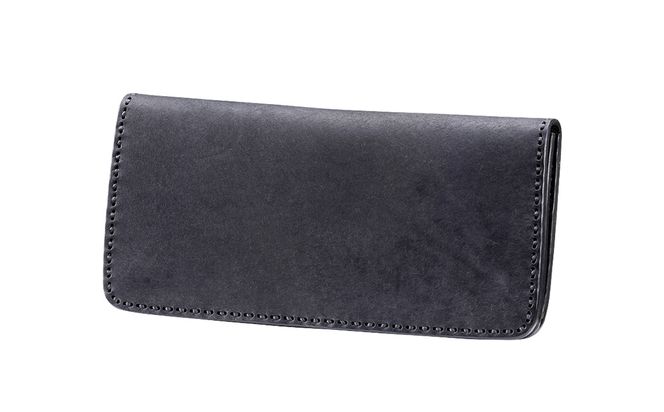 豊岡財布 haaki Leather ロングウォレット HLW305 / ネロ / 長財布 薄型 財布 サイフ ブランド 小銭入れなし 牛皮革 プエブロレザー 革 メンズ レディース ハンドメイド 手作り 木和田正昭商店