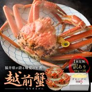 訳あり茹で越前ガニ 500g以上×3杯(脚折れ) カニ ズワイガニ ボイル 福井県