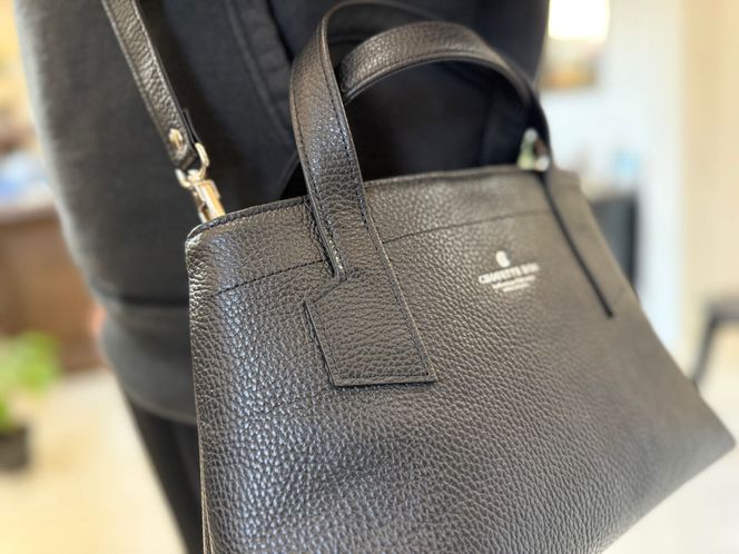 革職人が作った本革トートバッグXSシュリンク【ブラック】 304018_AX28VC03