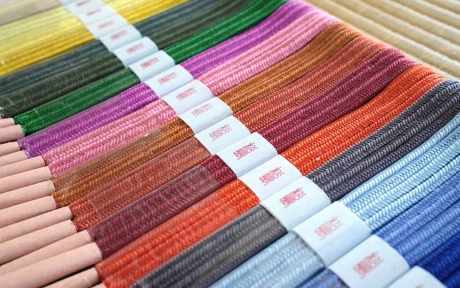  オーダーメイド　帯締め「ゆるぎ」　伊賀くみひも　無地 【mtsm0002】