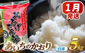 ＼2026年1月発送分／ あいちのかおり 白米 5kg / 脇野コンバイン[AECP001-4]