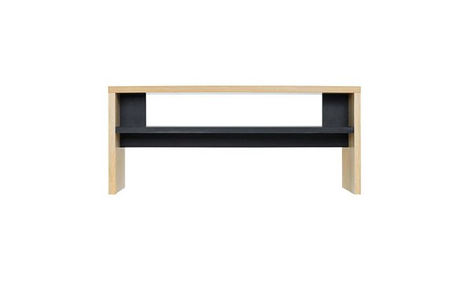 リビングテーブル ライトナチュラル LTB-890W アイリスオーヤマ インテリア 家具 シンプル メラミン樹脂加工 収納棚付き AVボード 