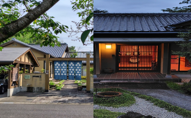 体験型民泊2名 Mコース宿泊券 ドラム缶風呂＆囲炉裏バーベキュー 民泊 薪割り 体験 自然 バーベキュー 露天風呂 愛知県 日進市