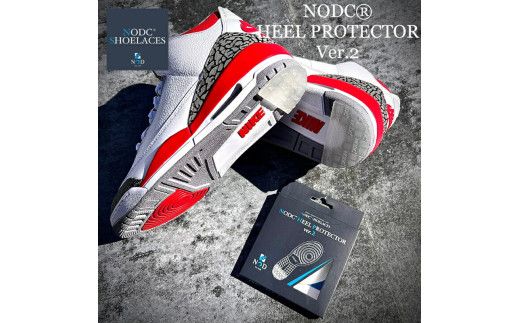 NODC HEEL PROTECTOR Ver.2[173N03]NODC HEEL PROTECTOR Ver.2 スニーカー ヒールプロテクター クリア フリーサイズ クッション