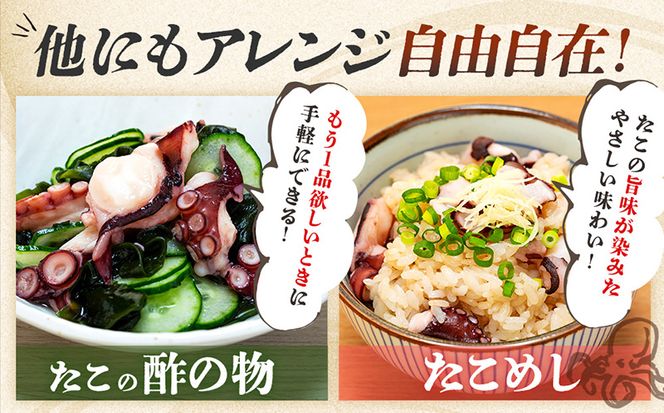 タコ 三昧 ( 120g × 1袋入 ) 冷凍 たこ足 タコ 蛸 小分け 真空パック 海鮮 新鮮 魚介 海の幸 海産物 刺身 国産 シーフードエム・エム 愛知県 南知多町