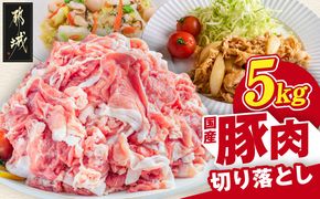 国産豚肉切り落とし5kg(250g×20P)_89-008-5kg 