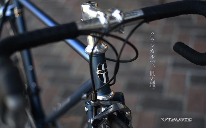 【VIGORE】ラグ付きハンドメイドロードバイク「70next」mechanical｜京都 自転車 ロードバイク 人気ブランド［ 自転車 ロードバイク クラシカル 最先端 おすすめ 高級 スポーツ アウトドア ツーリング サイクリング お取り寄せ 通販 送料無料 ふるさと納税 ］ 261009_B-QQ20