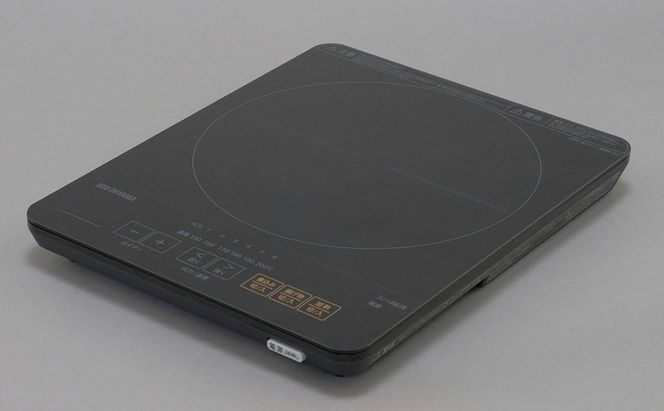 薄型IHクッキングヒーター 1400W IHC-T43-B ブラック コンロ 時短 キッチン用品 調理家電 アイリスオーヤマ 鍋 食欲の秋特集 