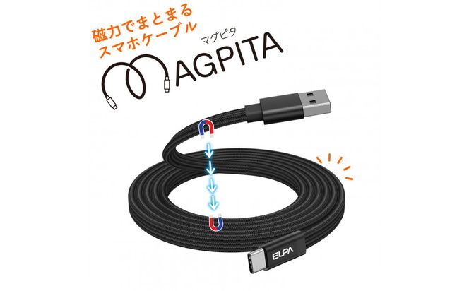 フラット A to C BK 1.5m MCA-FAC1527(BK) 272183_AZ260