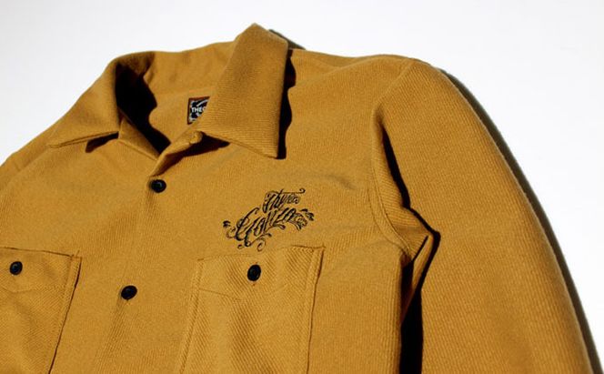 GONZO SURF　ツイーディーコーデュロイシャツ　カラー：キャメル ファッション 服 男性 メンズ 