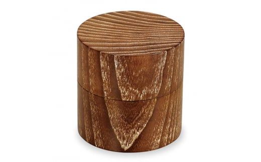 山中塗 嘉匠菴 中次茶入 桑 共木 内金箔 茶入 轆轤挽き 本金箔 化粧箱 贈答 贈り物 ギフト 山中木製漆器 伝統工芸 工芸品 国産 日本製 F6P-1204