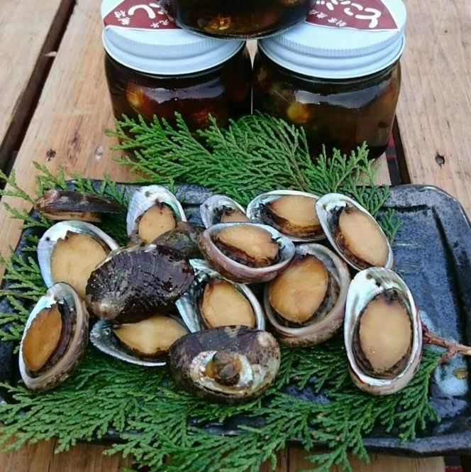 自家製とこぶし（ナガレコ）煮付け（130g×3）
※なくなり次第終了