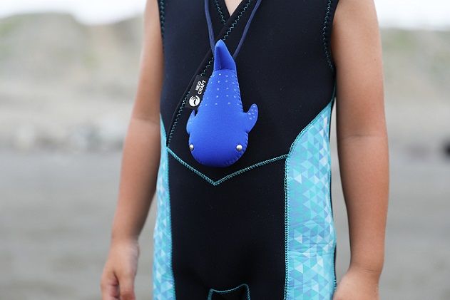 ウニ子のビニール袋ホルダー＆ジンベイザメのキーケースセット インテリア キャラクター 雑貨 日用品 