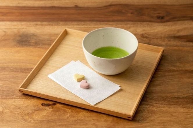 ハートのお抹茶セット(宇治抹茶30g×3種、和三盆糖、抹茶碗セット)〈宇治抹茶 抹茶 お茶 茶 粉末 和三盆糖 和菓子 抹茶碗 ハート スイーツ お菓子 お抹茶 セット 工芸品 加工食品〉 飲料類 