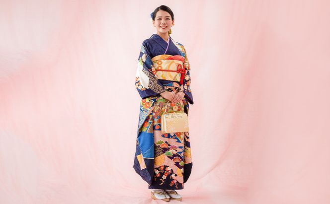 十日町友禅ブランド振袖 着物 和装 女性