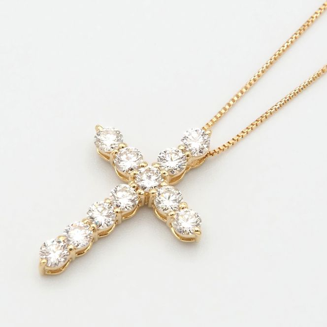 K18　1.00ctダイヤモンドペンダントネックレス HH-020116 SWBT031-b