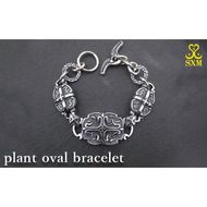 plant oval bracelet