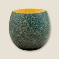 木製 エッグカップ 乱糸マット仕上げ 草色［NF120］ 303446_CU90053VC02
