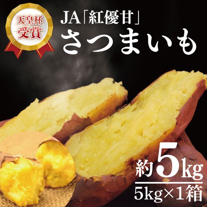 【2027年12月より順次発送】【行方かんしょ】『天皇杯受賞』JA「紅優甘」さつまいも約5kg｜さつまいも サツマイモ さつま芋 お芋 紅優甘 行方かんしょ 茨城県 行方市(AE-96)