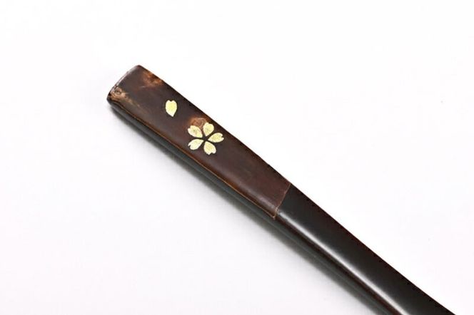角館樺細工《樺細工 八柳》漆 ため塗 フォーク ゆうパケット 角館工芸協同組合 [伝統 工芸品 樺細工 秋田県 仙北市 八柳 日用品 雑貨 カトラリー 食器]|02_kdk-958001