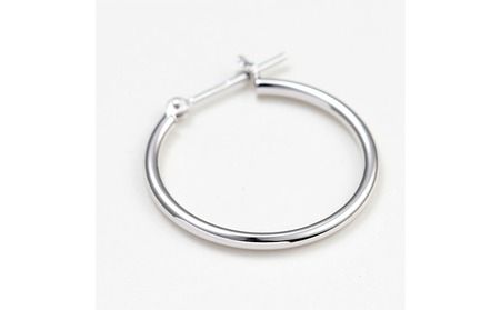 プラチナ900 　フープピアス　1.5×13　120329 SWAE018