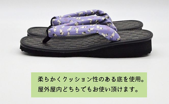 信貴×雪丸 ゆきまる雪駄 屋内屋外兼用 BB 履物 和 和テイスト お祭り お祭り衣装 小物 屋内外兼用 室内で履ける 太めの鼻緒 伝統的履物 手作業 日本の伝統 柄入り鼻緒 