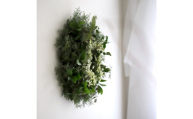 【母の日】森の香りのグリーンリース 313726_BC038