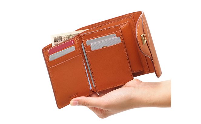 鞍　札入れ　キャメル＜名入れ有・無＞ いたがき 財布 さいふ 革 革製品 レザー 牛革 ギフト プレゼント おしゃれ ウォレット シンプル ファッション 北海道 赤平