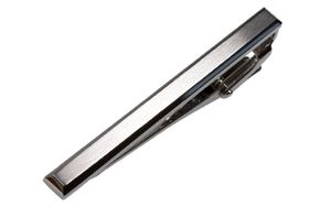 G2830 ４面カットネクタイピン シルバーカラー