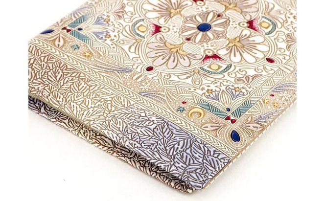 【文庫屋大関】パーソナルホルダー　夢幻のタピ【皮革工芸品】 民芸品 雑貨 日用品 文房具 革小物 革製品 ファイル ケース 